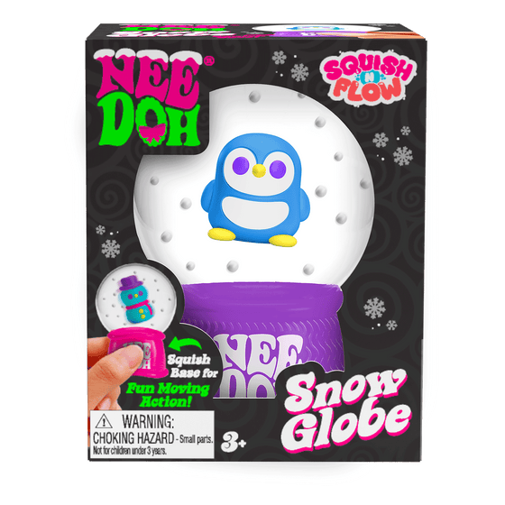 NEEDOH SQUISH N FLOW SNOW GLOBE y9w